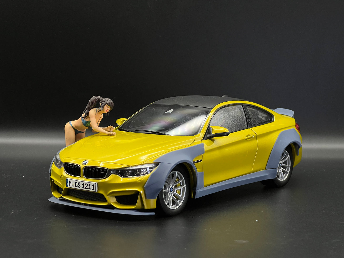 1:24 BMW M4 F82 Widebody Kit Transkit