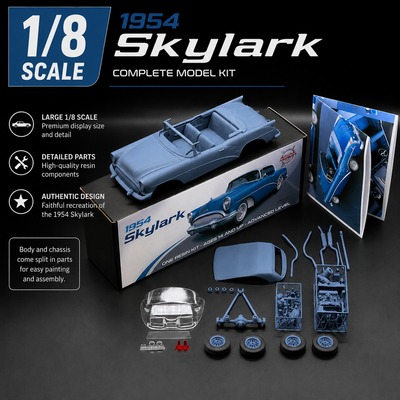 1:8  1954 Buick Skylark Convertible Resin Model Kit