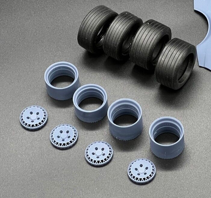 Model Car Wheels Ronal R9 1:24 1:25 Ronal Racing 15