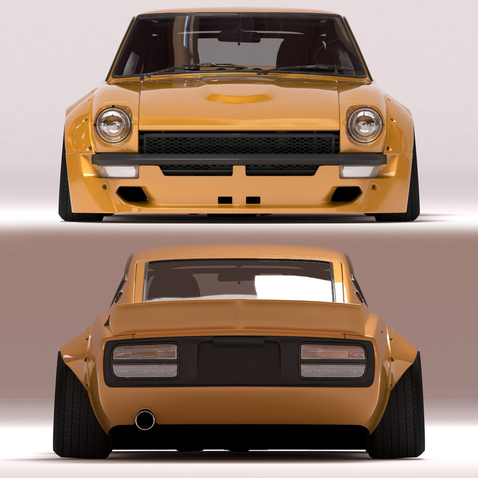 1:32 Datsun 240Z Fairlady Z Pandem Style Widebody Transkit for