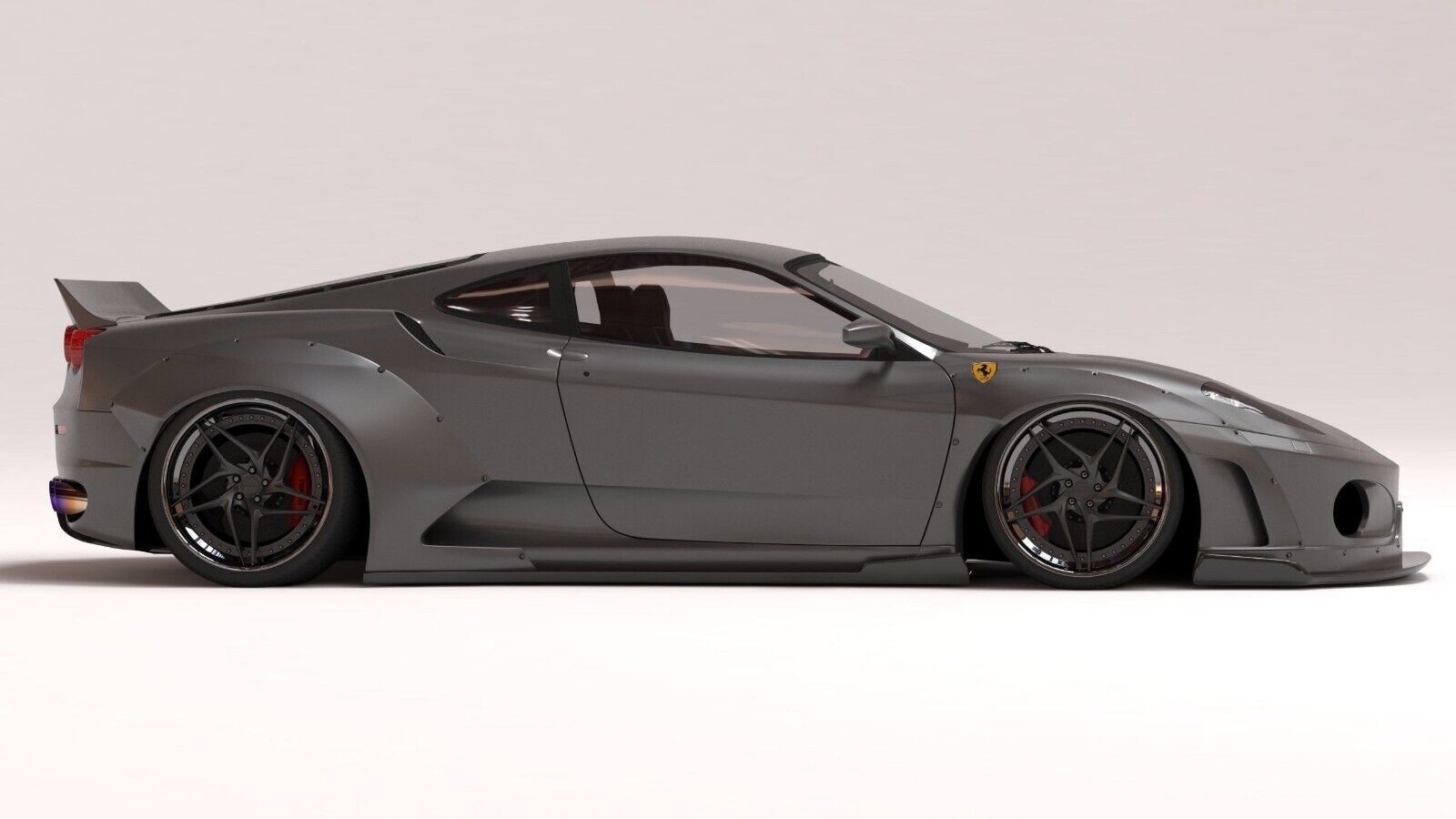 Ferrari F430 LB Style Widebody Kit For Revell Fujimi Hot W 1:24 or
