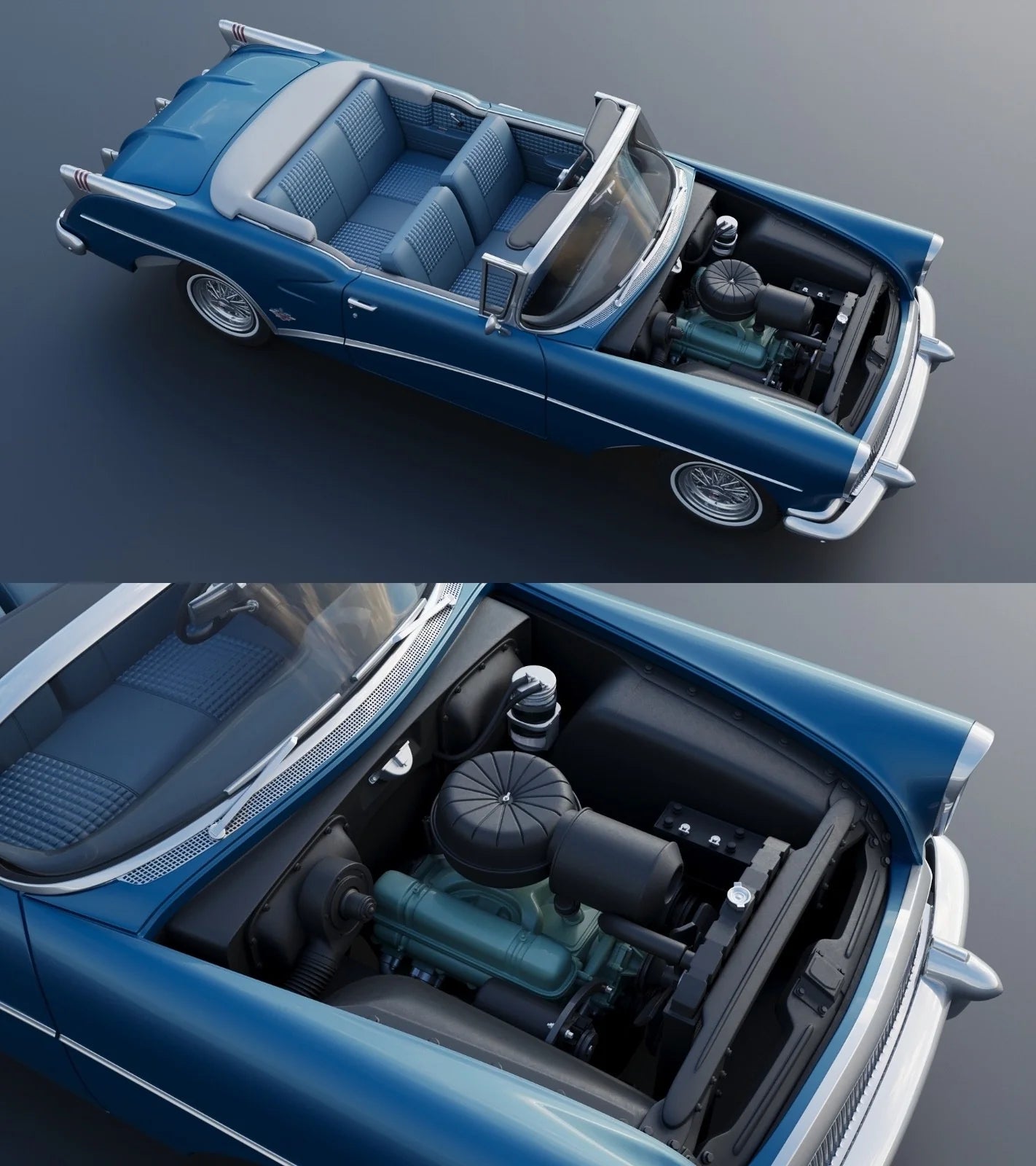 1:8  1954 Buick Skylark Convertible Resin Model Kit