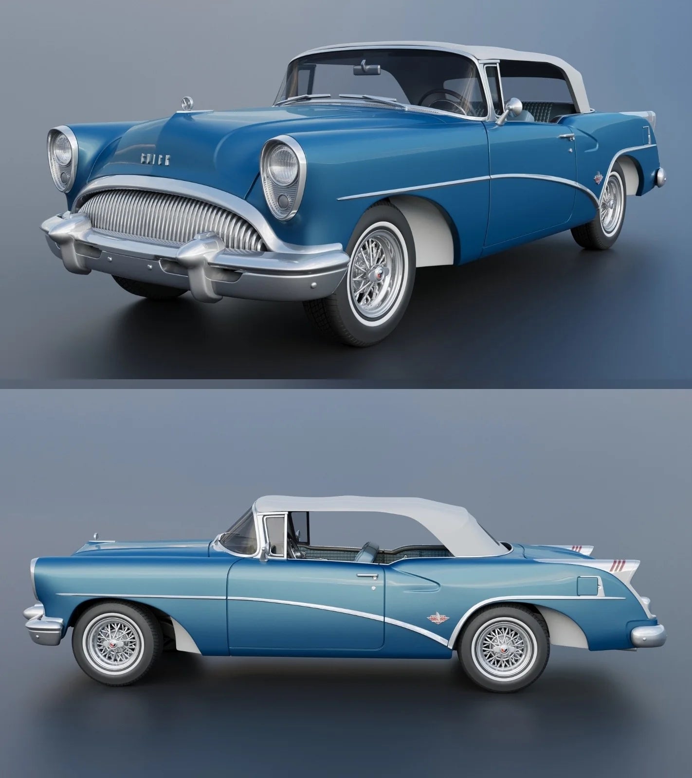 1:8  1954 Buick Skylark Convertible Resin Model Kit