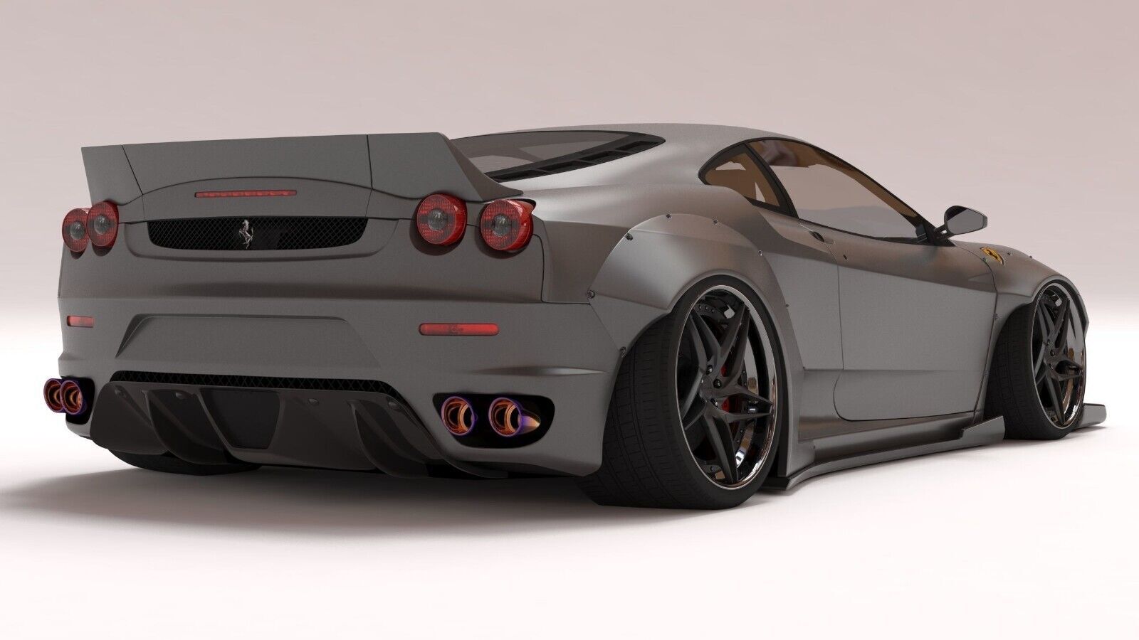 Ferrari F430 LB Style Widebody Kit For Revell Fujimi Hot W 1:24 or