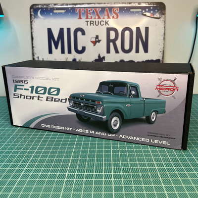 1:25 1966 Ford F-100 Short Bed Truck Model Kit