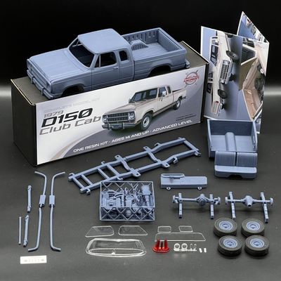 1:25 1979 Dodge D150 Club Cab Pickup Truck Model Kit