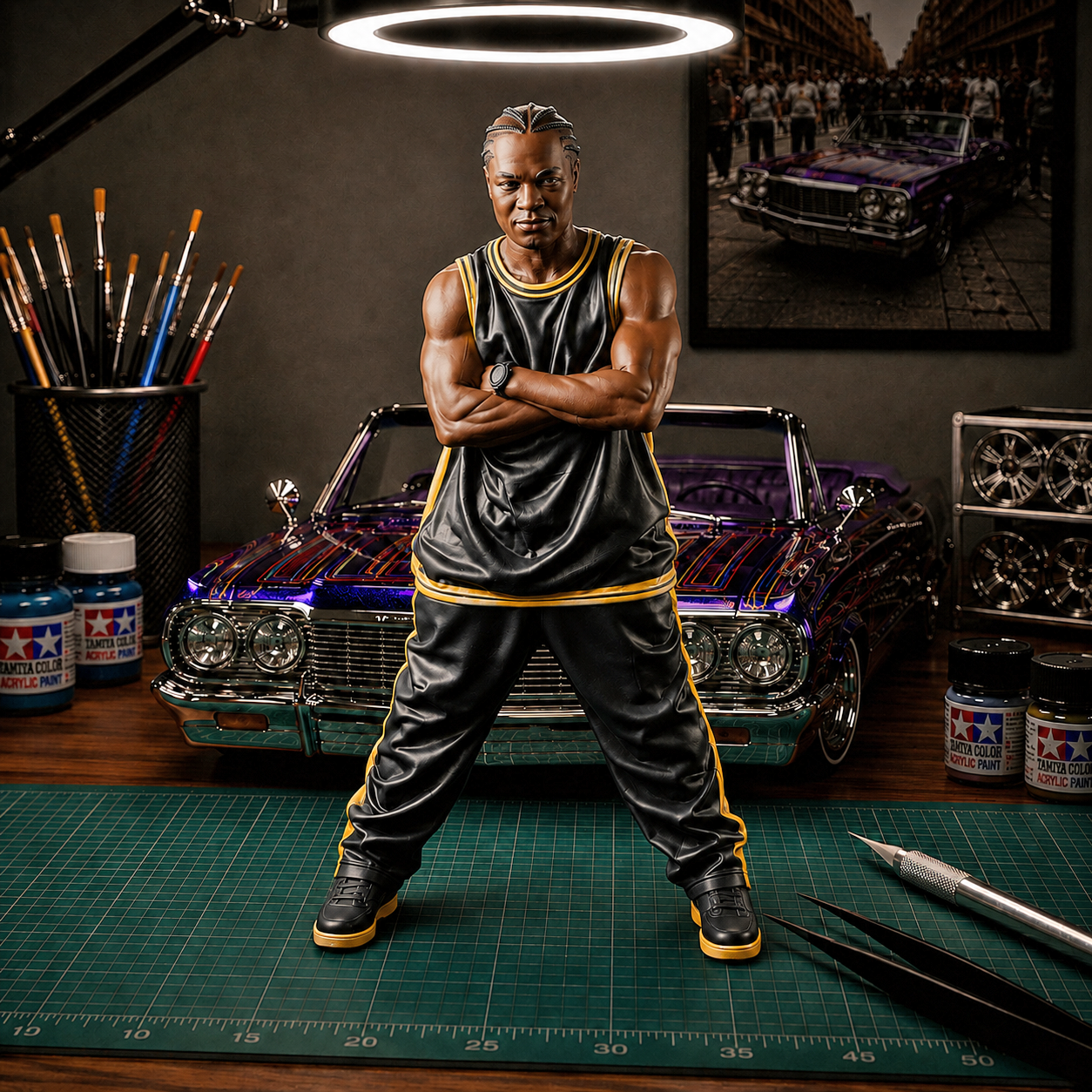 X-Zibit Resin Figure - Pimp Your Ride