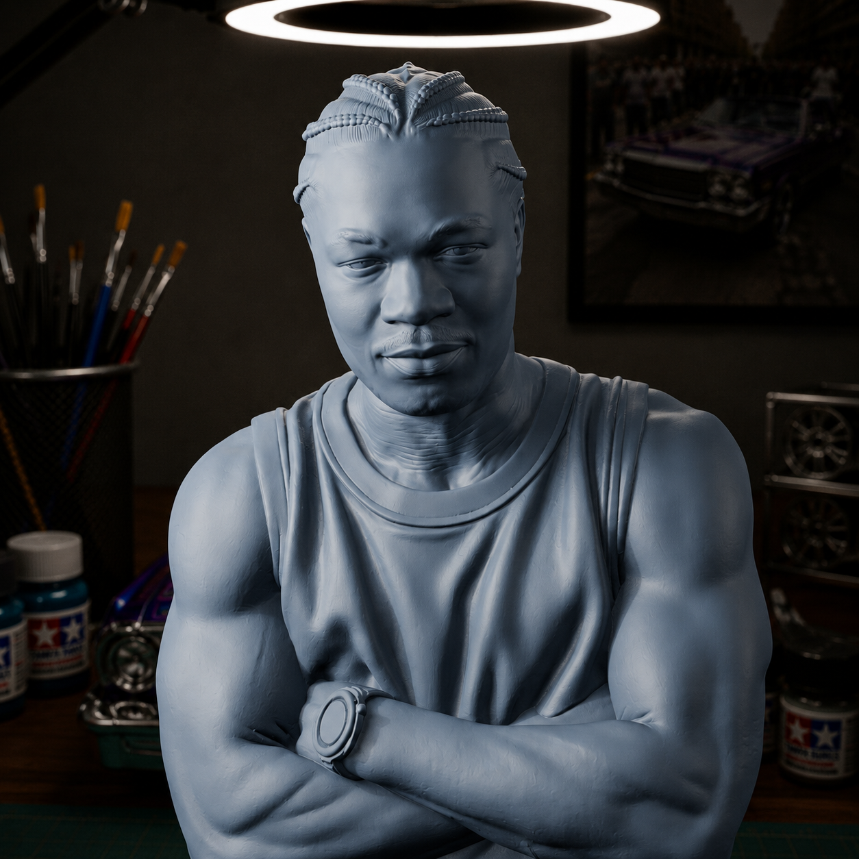 X-Zibit Resin Figure - Pimp Your Ride