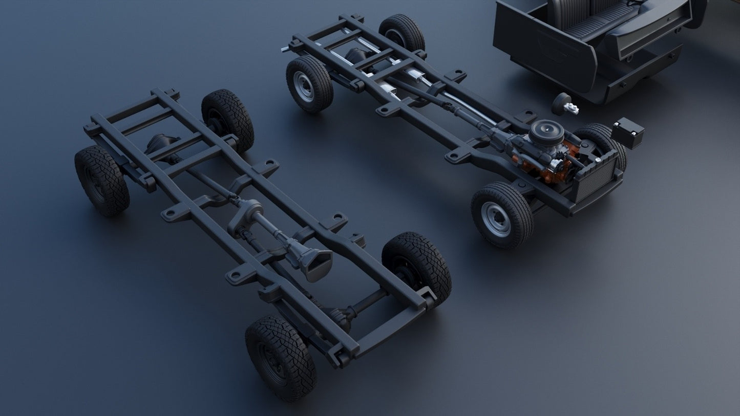 1:25 1979 Dodge D150 Club Cab Pickup Truck Model Kit