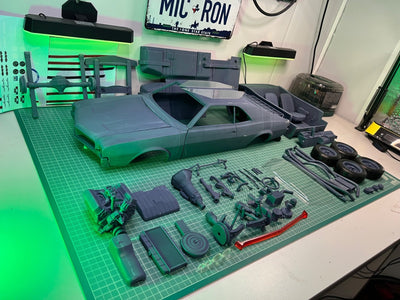 1:8 Scale 1968 AMC Javelin Resin Model Kit