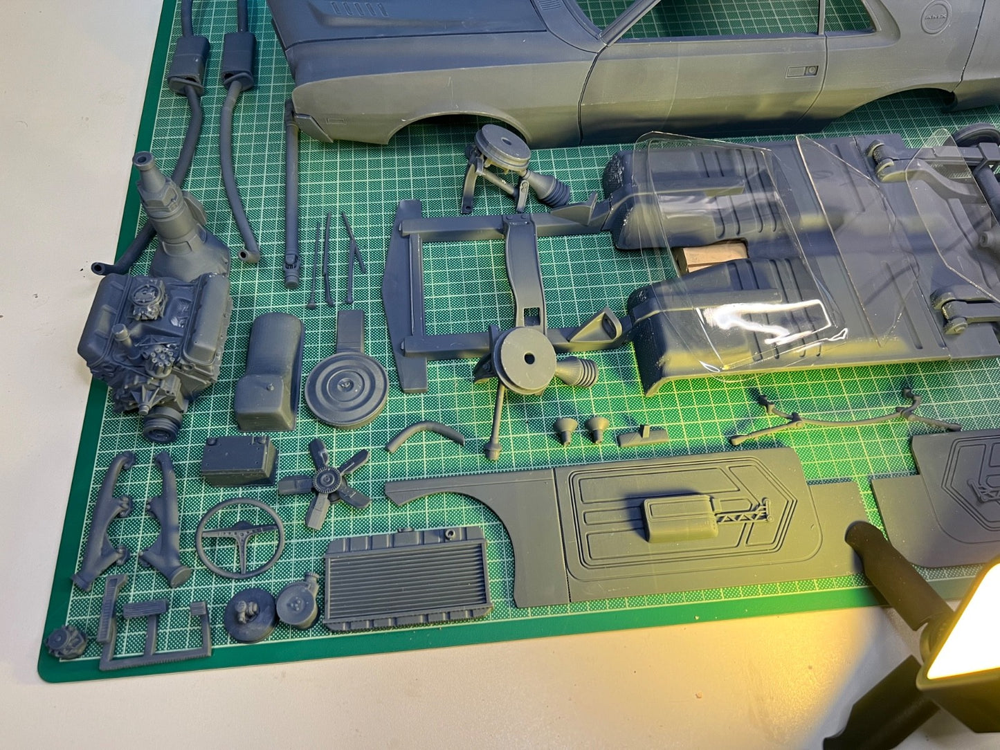 1:8 Scale 1968 AMC AMX Resin Model Kit