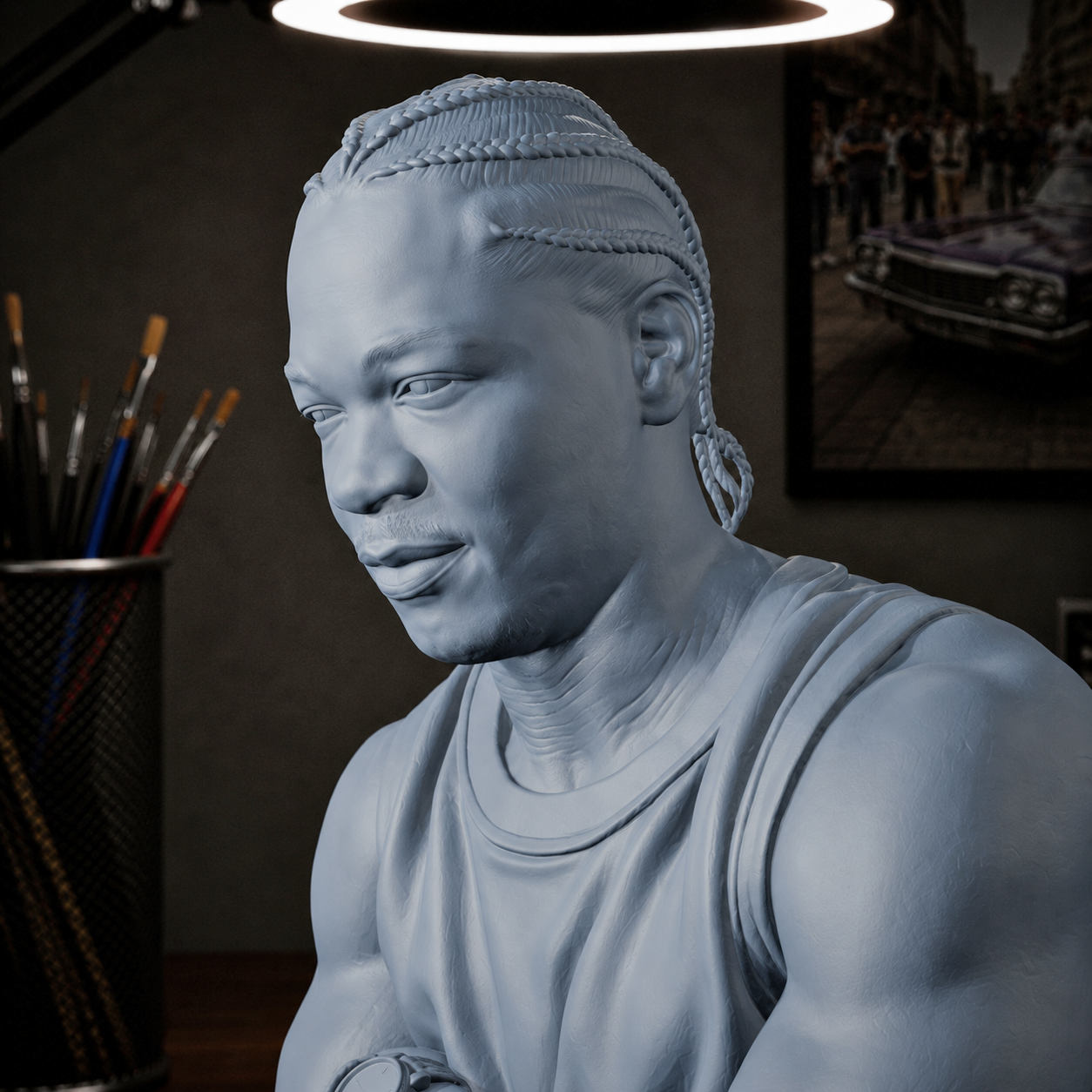X-Zibit Resin Figure - Pimp Your Ride