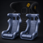 Momo Daytona-Style Model Car Racing Seats