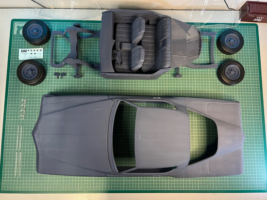 1:8 Scale 1973 Buick Riviera Boattail Resin Model Kit – MicronModeling