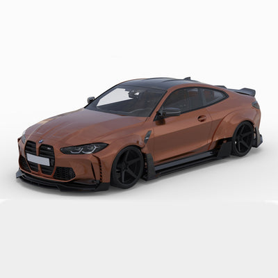 1:24 BMW M4 G82 Widebody Kit Transkit