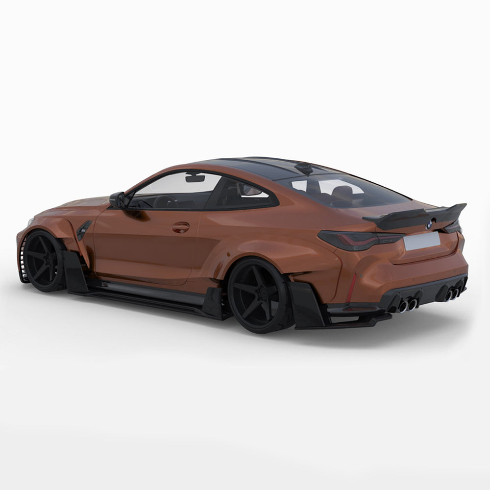 1:18 BMW M4 G82 Widebody Kit Transkit