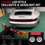 1:8 993 LED Taillights and Headlight Set For Pocher Porsche 911